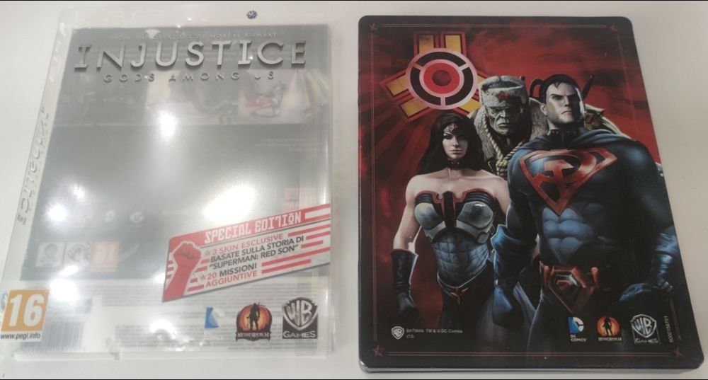 PS3-Injustice-Limited Edition -Steelbook