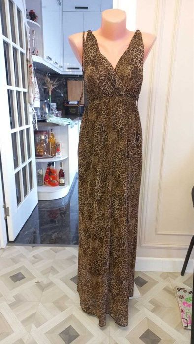 Платье в пол, с подкладкой