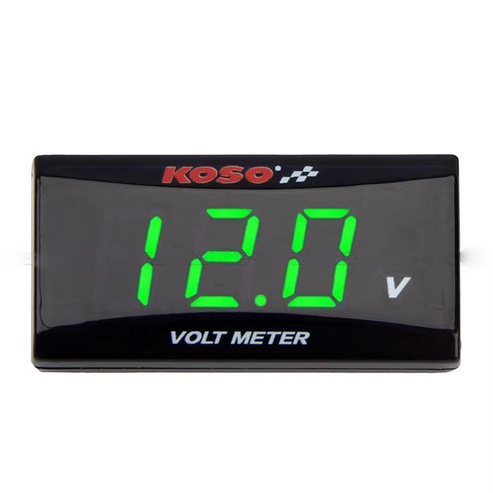 Voltmetru digital KOSO slim LCD universal