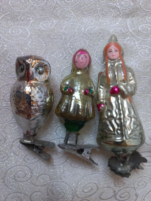 Ёлочные игрушки советские