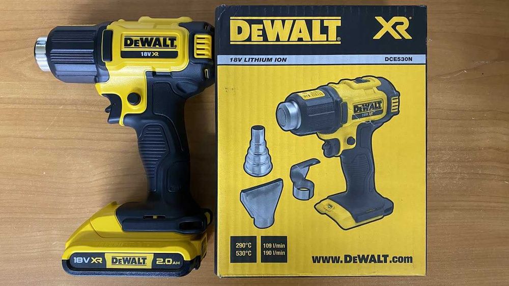 Строительный фен DeWalt DCE530N-XJ