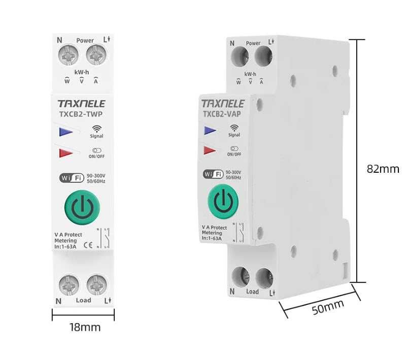 Contor de energie inteligent smart WIFI 63A