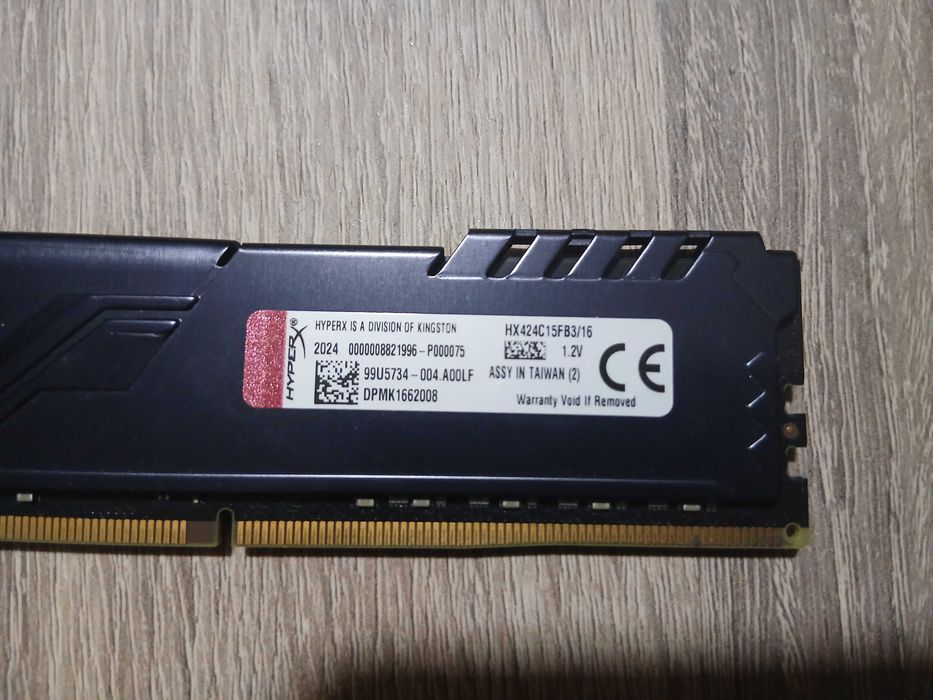 16GB DDR4 Kingston HyperX
