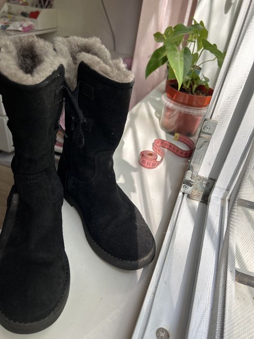 Сапоги зимние натуральная кожа