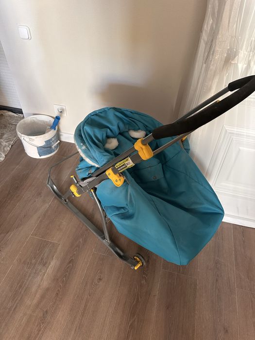 Сани коляска для детей Ника