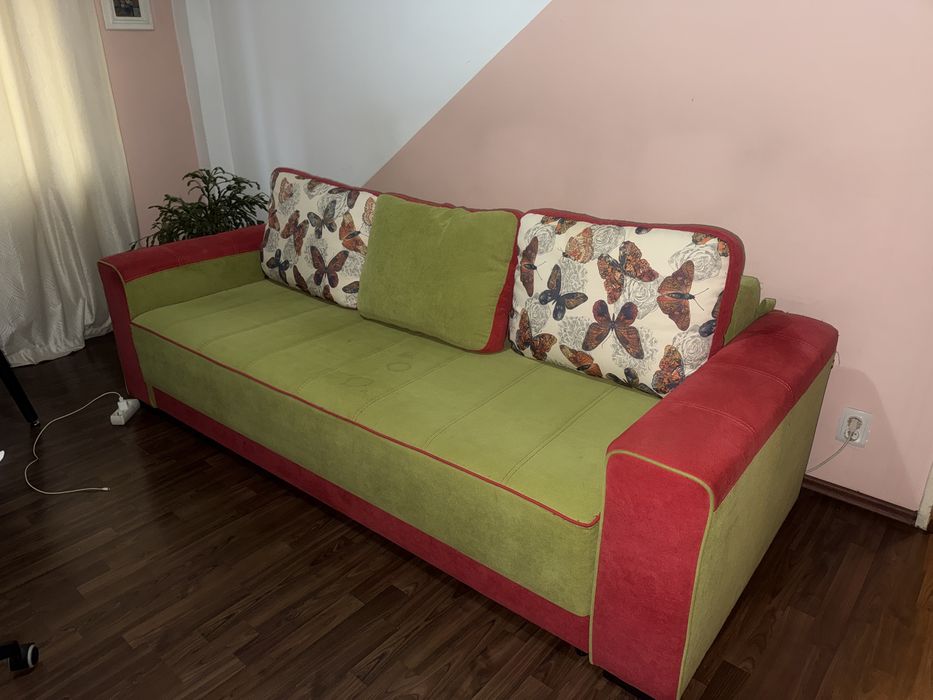 Canapea extensibilă + 2 fotolii mari