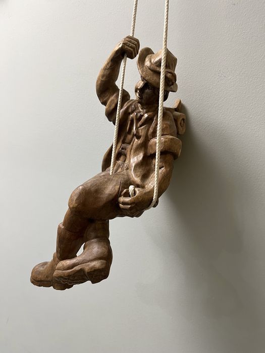 Дървена фигура / 50-те