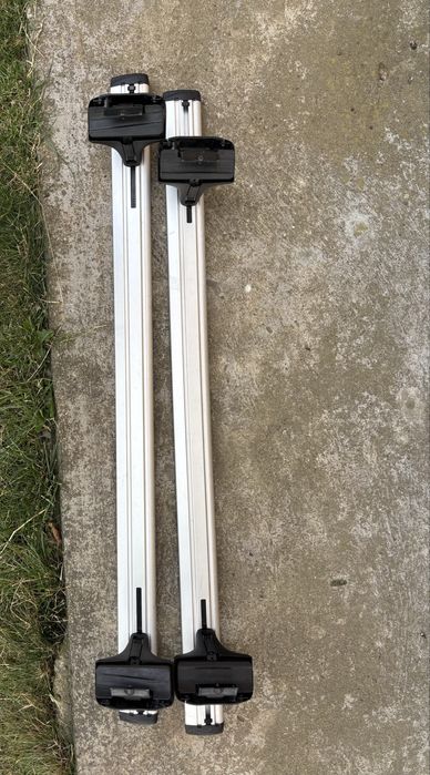 Bare portbagaj Thule wingbar, prinderi rapid system si kit skoda rapid
