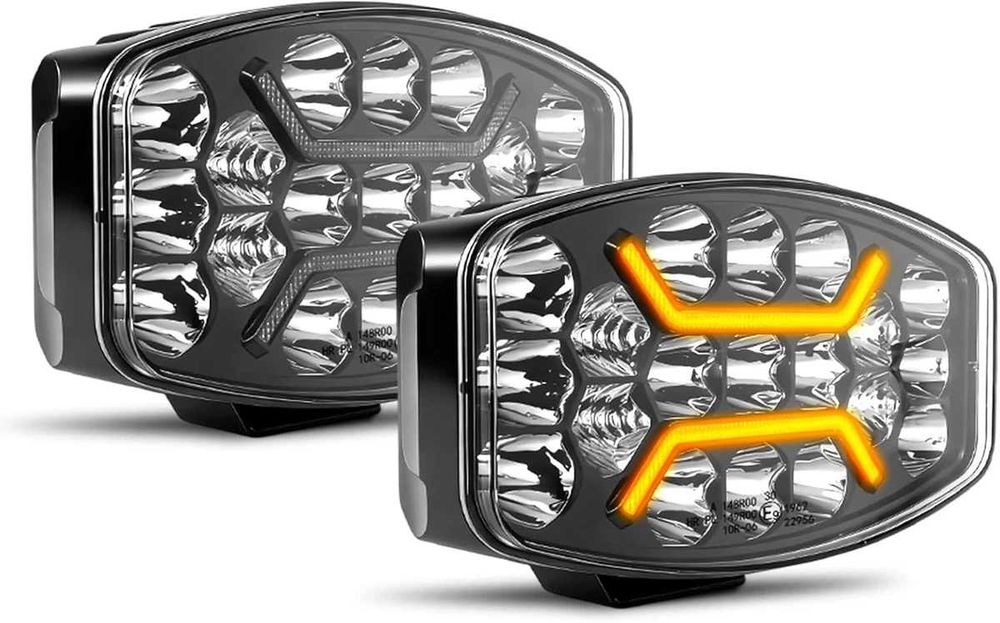 Комплект Нови LED Фарове LYX-958V-2PC-200DE