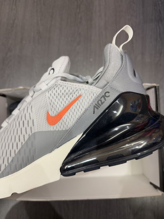 Маратонки Nike Air Max 270 “Grey Fog Team Orange” - размер 48.5