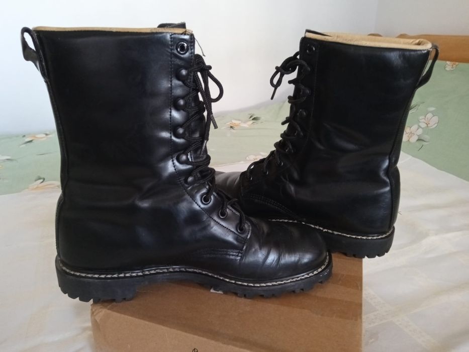 Bocanci militari Germania piele naturală 100% mărimea 45