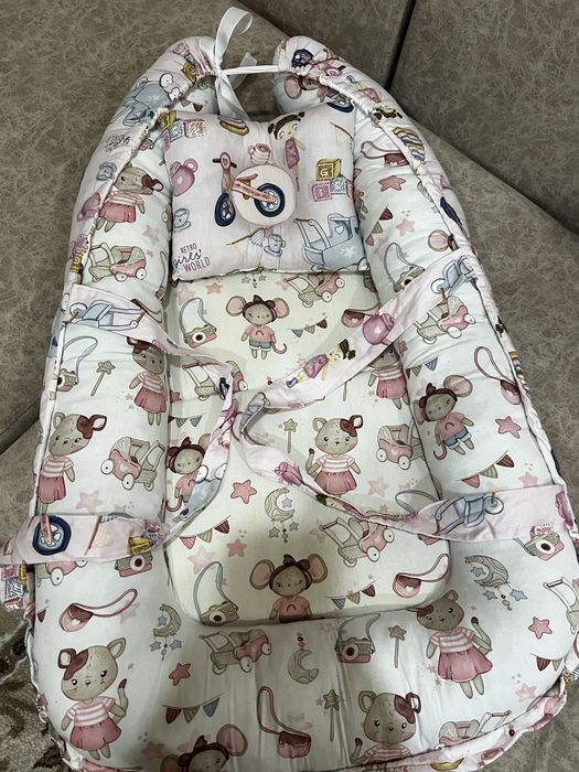 Матрас- кокон для девочки