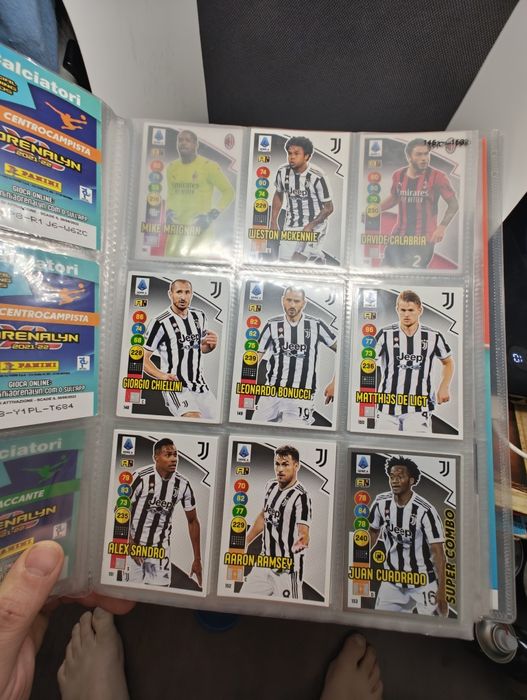 Colecție Panini Adrenalyn XL Calciatori 2021-22 – Album + 274 Carduri