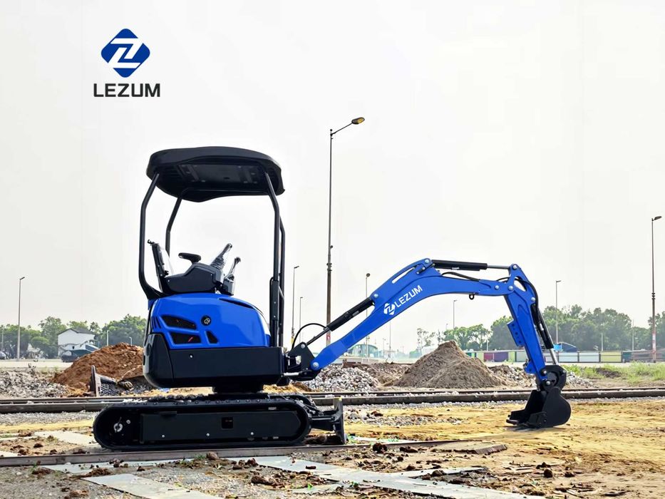 LEZUM DY18 Mini excavator chinezesc nou, vânzare directă din fabrică.