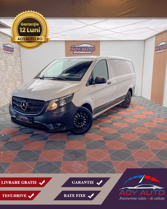 Mercedes-benz, Vito , RAR+ITP , Garantie 12 luni, Buy-back, Rate fixe