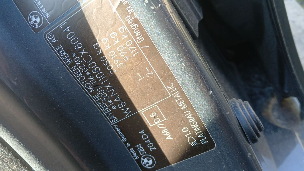 Bmw e60 lci pentru dezmembrări