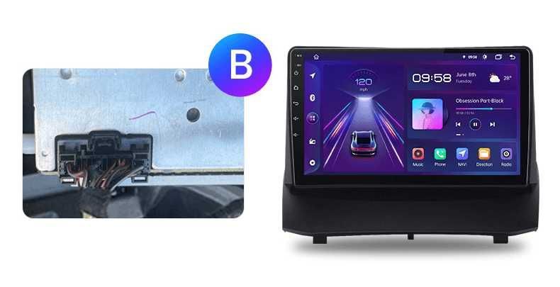 Ford Fiesta  2009-2013 Мултимедия Навигация Android