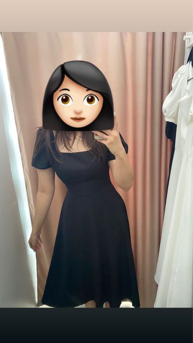 Продам черное платье 7 000 тг