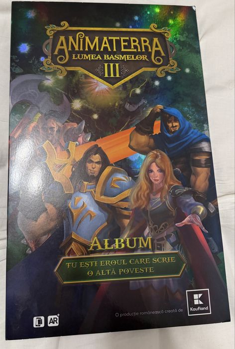 Animaterra Lumea Basmelor III – Album + multe carduri + holografice – Kaufland