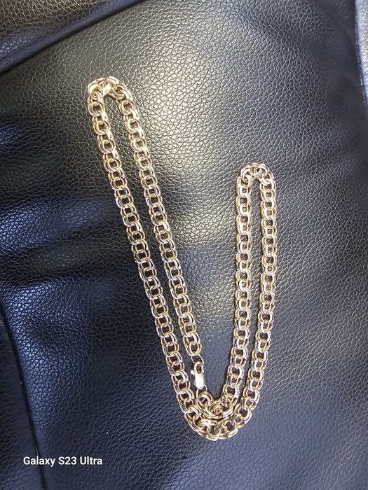 Золотая цепь бисмарк 585 пробы