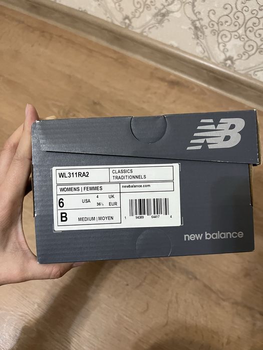 New balance кроссовки