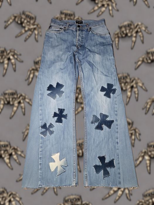 true religion diesel industries flared y2k adidas широки дънки