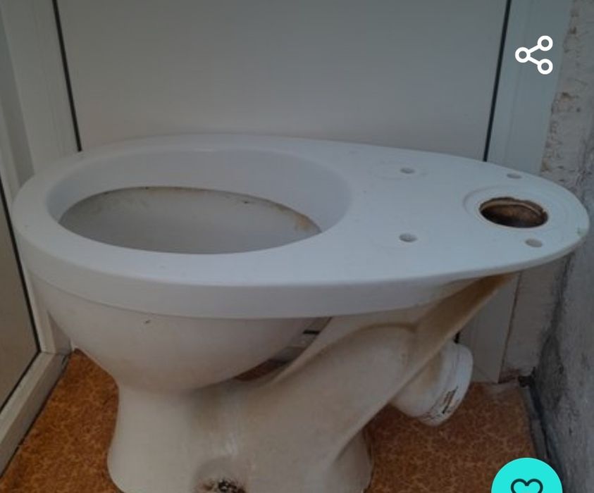 Унитаз. Без бочка.