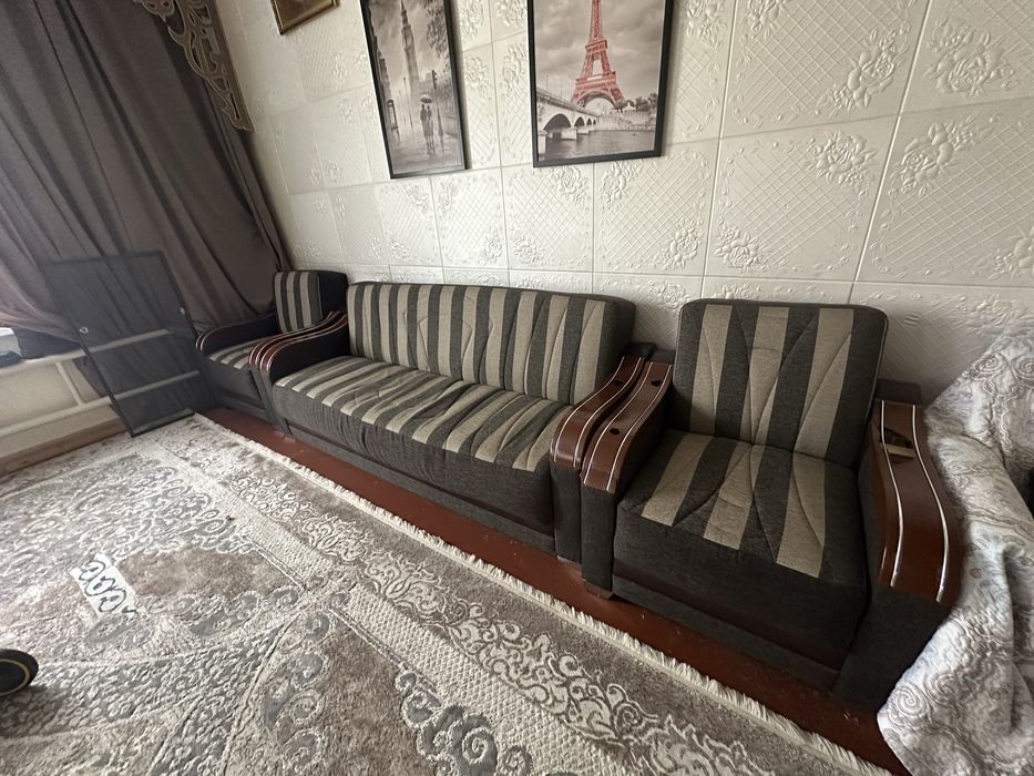 2 кресла диван в хорошем состоянии