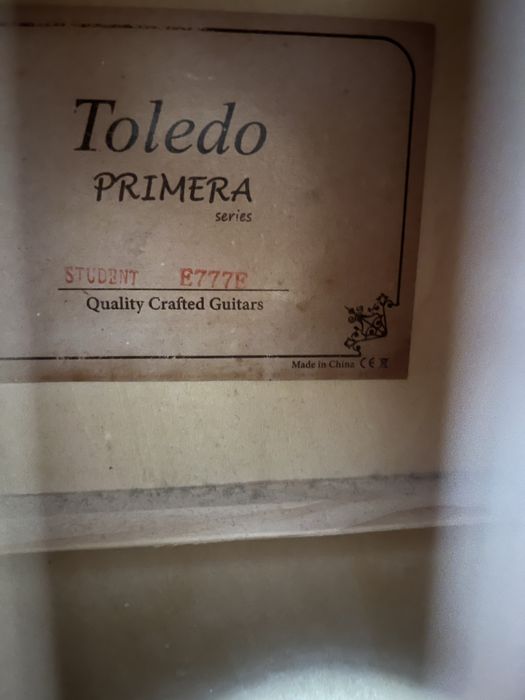 Чисто нова класическа китара Toledo Primera Student (4/4)