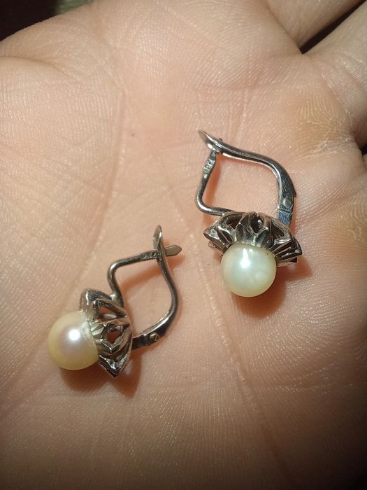Cercei din aur 18 K (750)