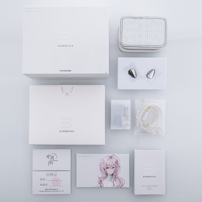 MoonDrop Blessing 3 2DD+4BA Earphones Hybrid In-ear Monitors