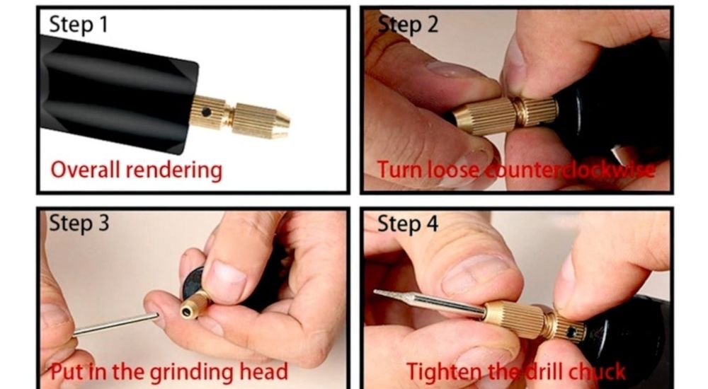 Мини дрелка с Usb кабел