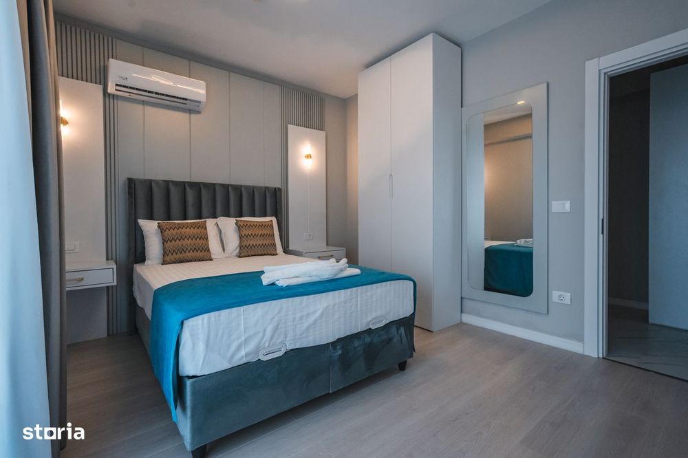 Studio Cu Dormitor Separat - Mobilat Utilat Lux- Solid Sea View Perla