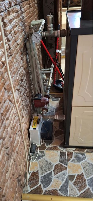 Камина Prity/Прити 21KW (като нова) + UPS