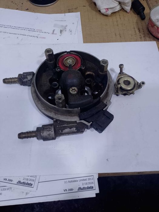 Плочка за Фолксваген джета, голф 2, 1.8-90 конски сили