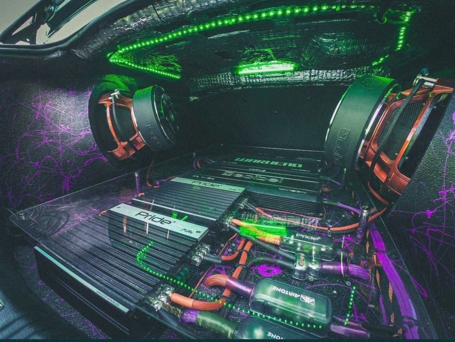 Установка автозвука, музыка, динамики, усилители, сабвуферы под ключ