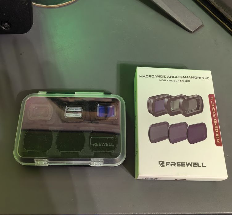 Set 6 filtre Freewell Osmo pocket 3 FW-OP3-CLWND