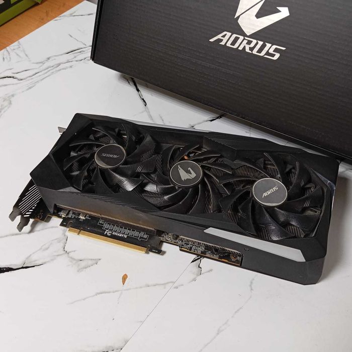 Видеокарта Gigabyte RTX 3070 AORUS MASTER 8GB 256bit
