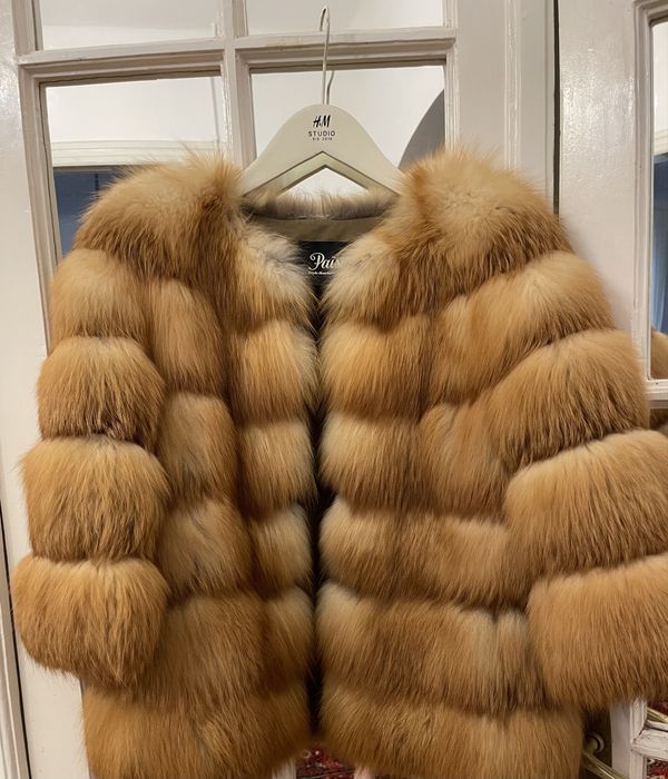 Haină de blană naturală Paisi marimea L