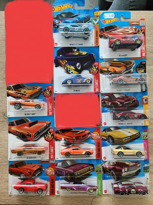 Hot Wheels колички 1/64 - 2015-2023г