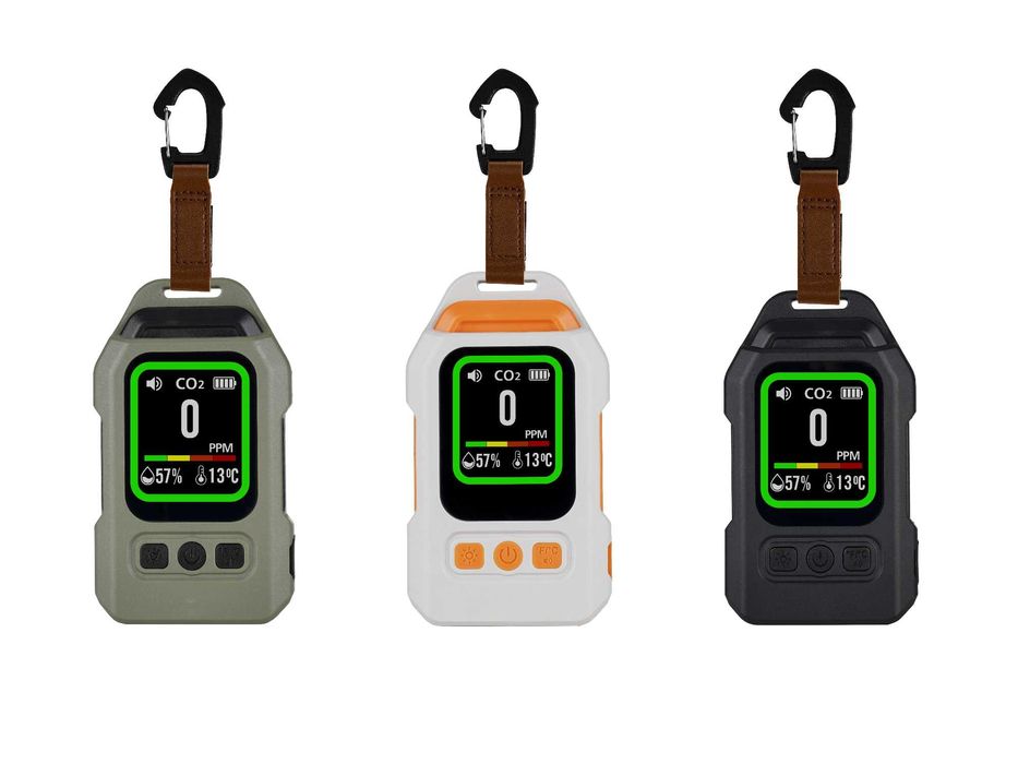 5 в 1 Портативный детектор угарного газа с сигнализацией.