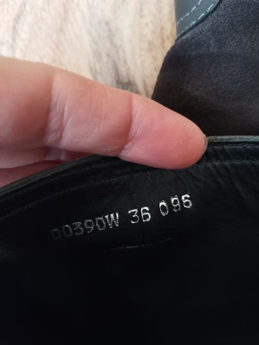 Дамски ботуши Geox естествена кожа, 36 номер