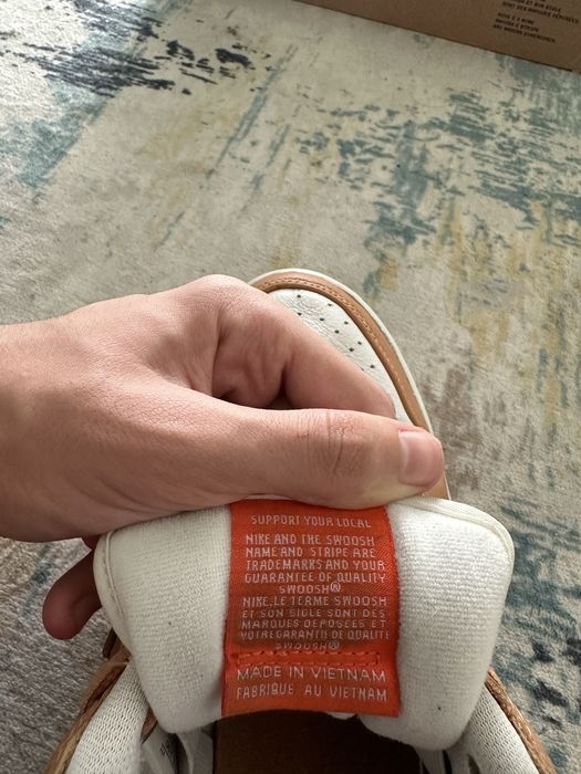 Nike Sb Dunk Low Pro Light Cognac + cutie si sireturi