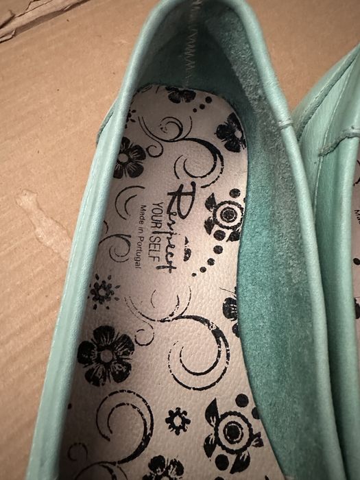 Балетки respect кожаные