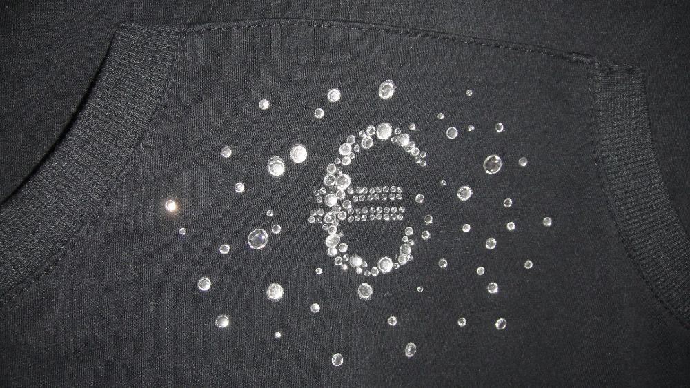 Черен Суитшърт с качулка