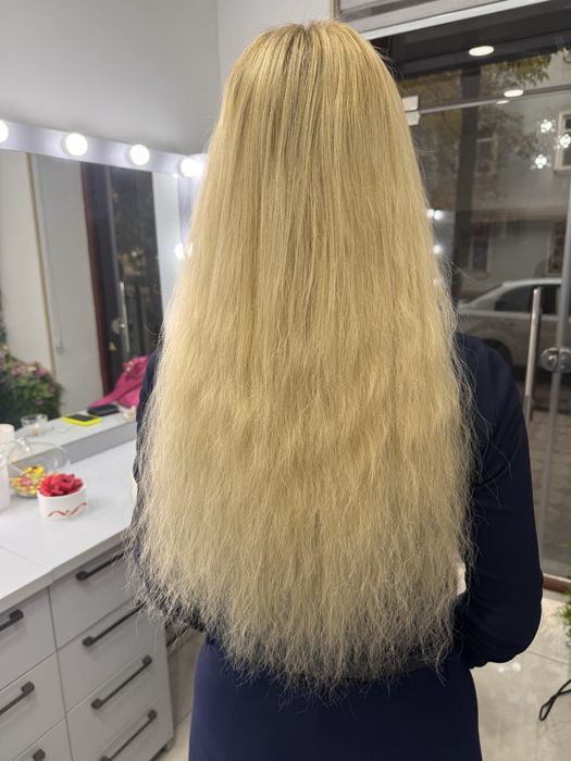 Професианальное наращивание волос