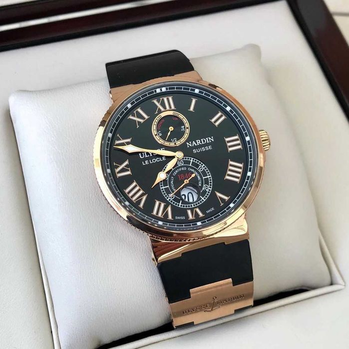 Ceas barbat  Le Locle Black