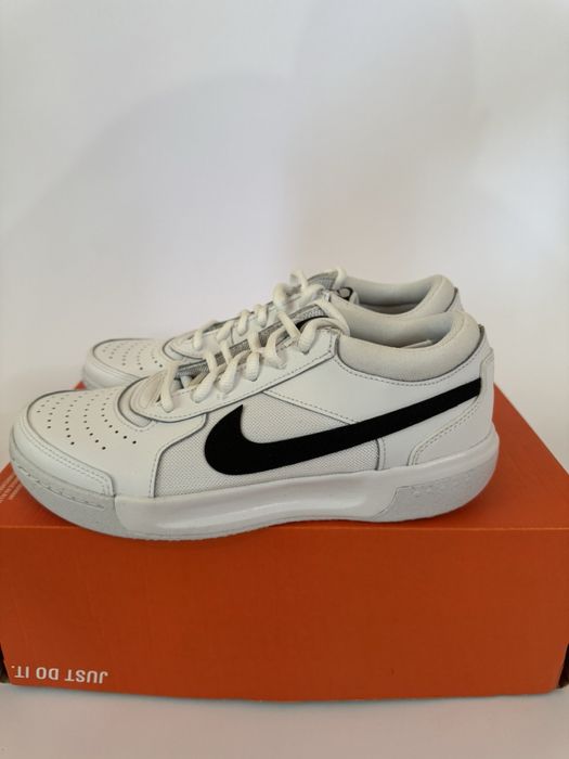 Nike NikeCourt Air Zoom Lite 3 White & Black