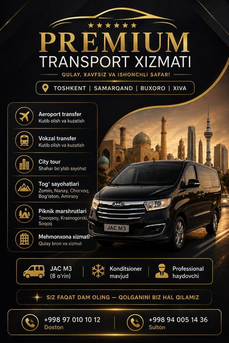 Jac miniven xizmati 24/7