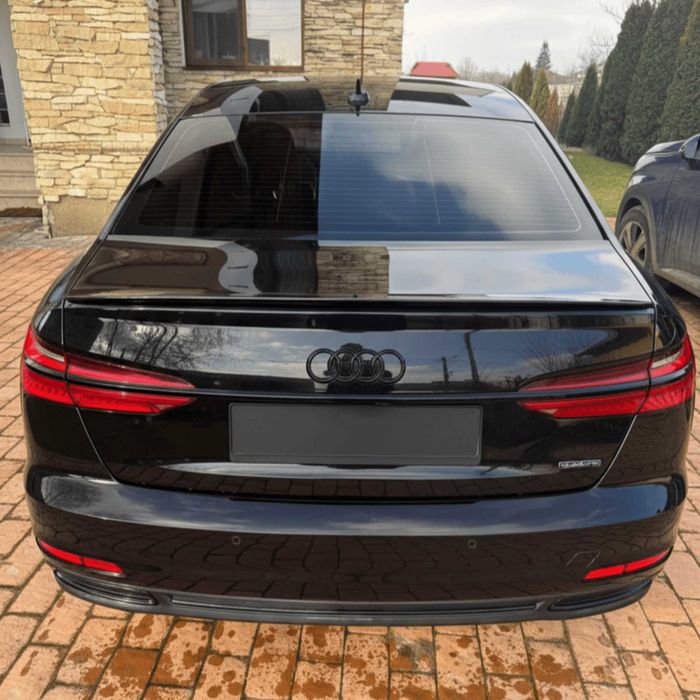 Eleron Portbagaj Audi A6 C8 S6 Design - Negru Lucios